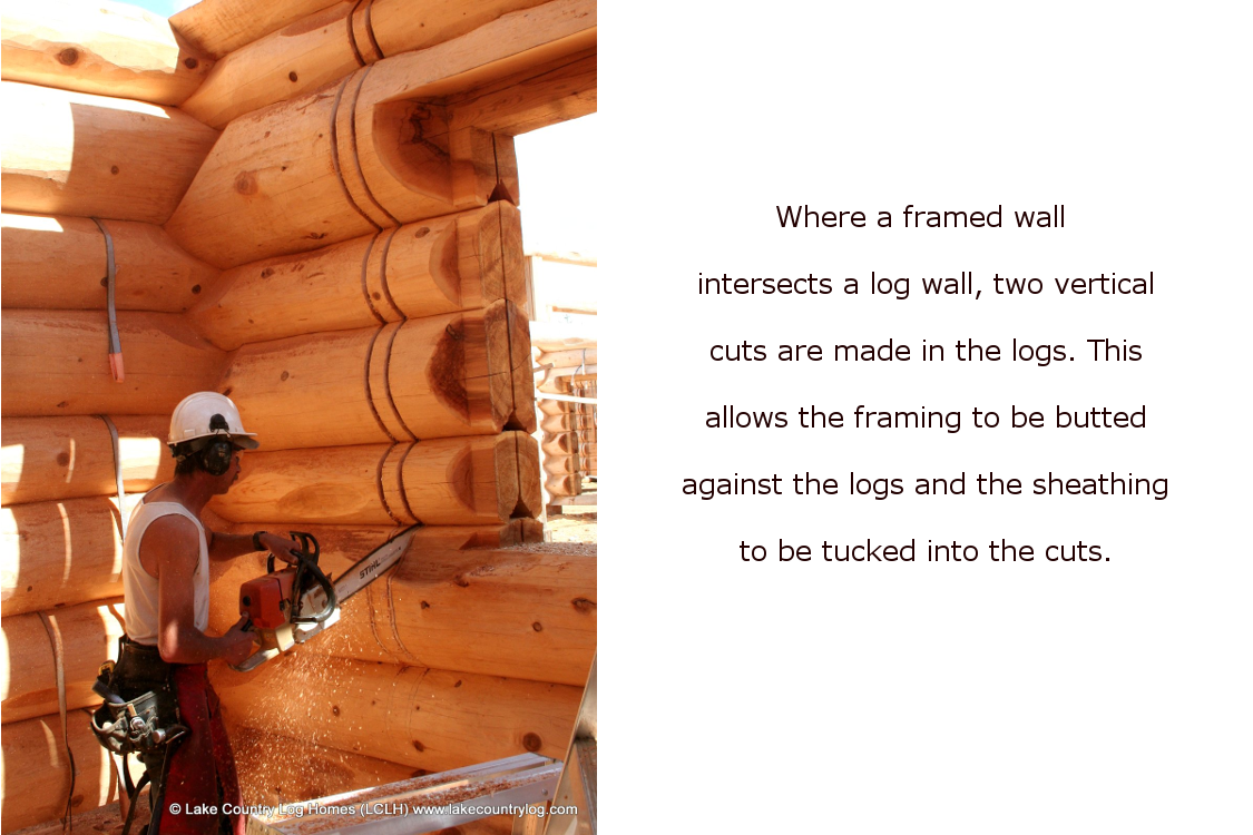 Log Wall Slotting