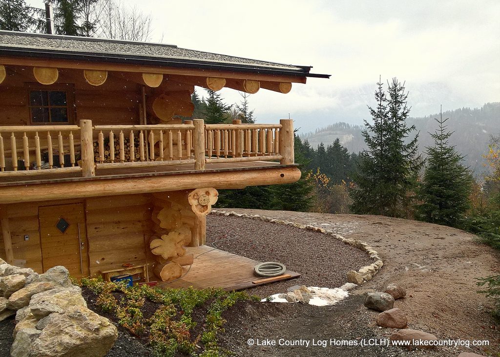 Lake Country Western Red Cedar Log Home in Austria