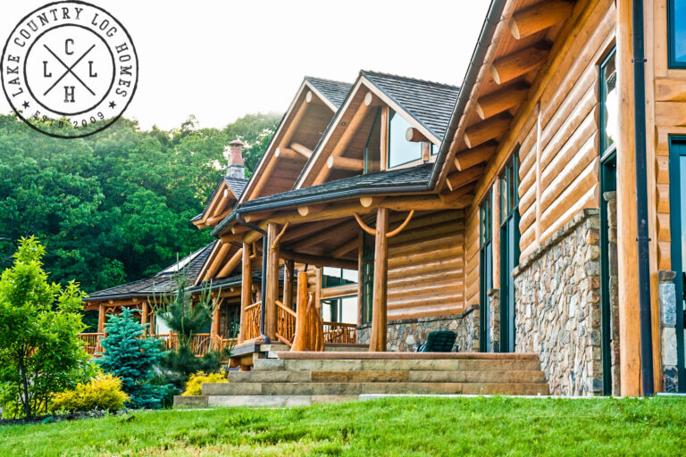 Custom Handcrafted Post and Beam Log Homes