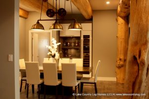 Interior Photos of Log and Timber Frame Homes